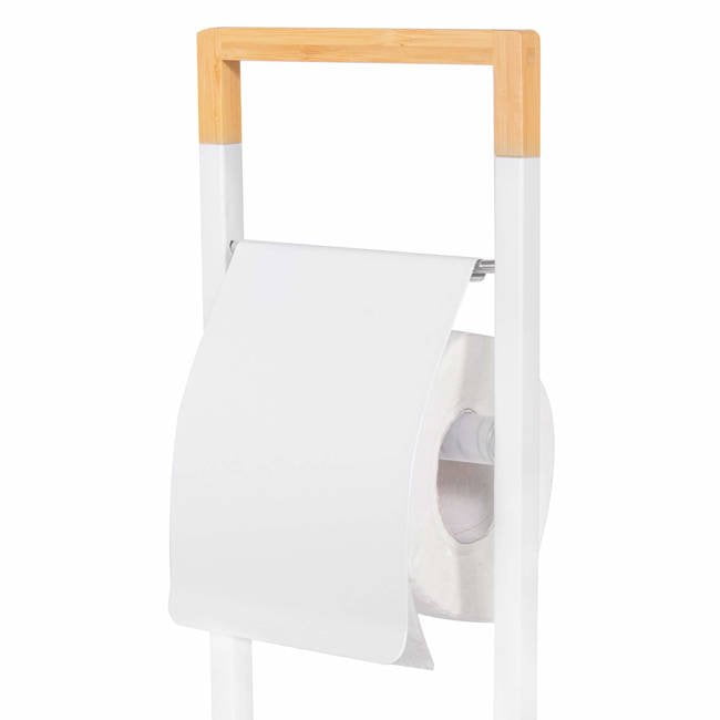 OK stojak łazienkowy toaletowy na papier i szczotkę, uchwyt